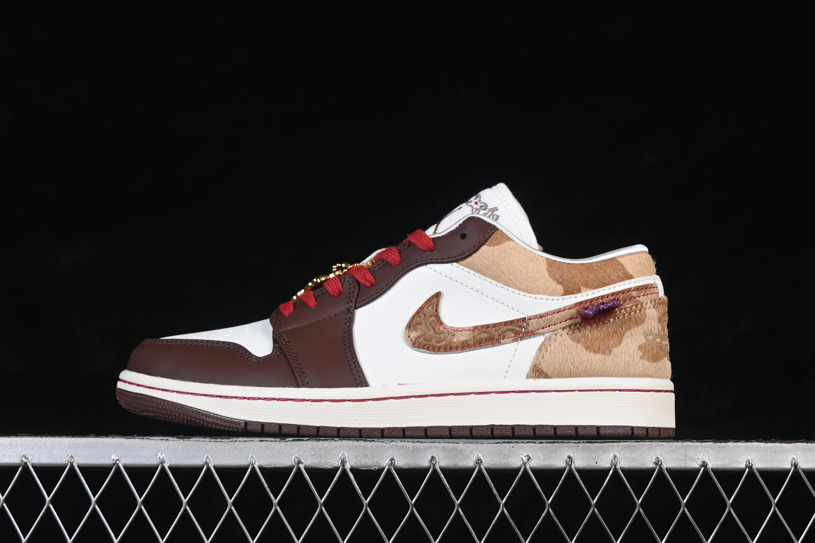 All categories Air Jordan Jordan series basketball shoes Air Jordan 1 Low G version pure original Air Jordan 1 Low "Year of the Horse" AJ1 Joe 1 Year of the Horse CNY low-top retro basketball shoes IQ5321-121